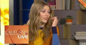Grace Van Dien on Playing A Pregnant Teen on 'The Village' | California Live | NBCLA