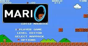 Mari0 = Super Mario Bros + Portal | GRATIS + Link Descarga