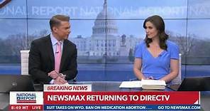 NEWSMAX returns to DirecTV | National Report