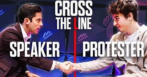 Liberal Student Vs Michael Knowles | Cross The Picket Line