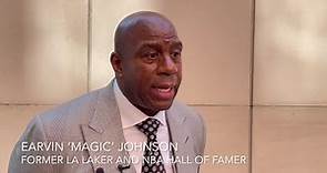 Magic Johnson talks about living with HIV