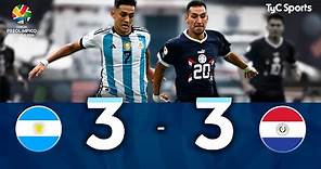 Argentina 3-3 Paraguay | Preolímpico Sudamericano Sub-23 Venezuela 2024