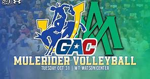 Southern Arkansas vs. Arkansas Monticello Volleyball 10/31/23