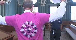 City of Columbia unveils annual breast cancer t-shirt