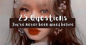 25 Questions You Have Never Been Asked Before (self discovery questions)