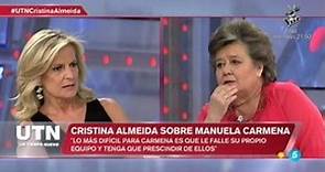 Cristina Almeida: "Es más moderna Manuela Carmena que todos los jóvenes"