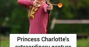 #PrincessCharlotte 's extraordinary gesture from late Queen that means she made history #shorts