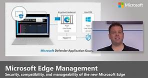 Microsoft Edge Browser: Security, Compatibility, and Update Management (Chromium | 2020)