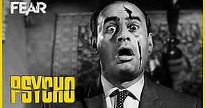 The Death of Detective Arbogast | Psycho (1960)