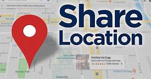 Google Maps - How to Share Location