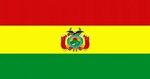 Evolución de la Bandera de Bolivia - Evolution of the Flag of Bolivia