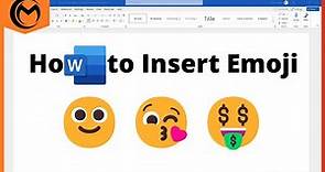 How to Insert Emojis into Microsoft Word document