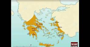 THREE MINUTE HISTORY: Greek Civilization | Geography of the Greek World