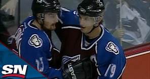 Joe Sakic Becomes 31st Player In NHL History To Score 500 Goals | This Day In Hockey History
