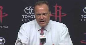 Houston Rockets announce Les Alexander is putting the team up for sale