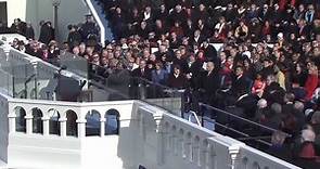 Aretha Franklin performs at Obama inauguration