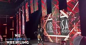 Deonna Purrazzo, Thunder Rosa, and Mickie James entrances and altercation : #WLW views
