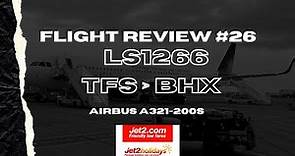 Flight Review: Jet2.com & Jet2Holidays LS1266- TFS - BHX