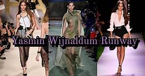 Model Yasmin Wijnaldum Best Runway Moments