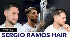 Sergio Ramos Corte de Cabello y Peinado | Sergio Ramos Haircut and Hairstyle
