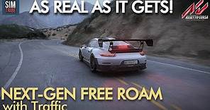 ULTIMATE REAL World Driving Experience! | Assetto Corsa Free Roam Map Santa Monica Mountains