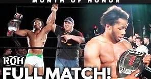 Jay Lethal Wins First Championship in ROH vs John Walters! FULL MATCH