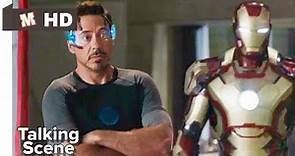 Iron Man 3 Hindi Talking Scene