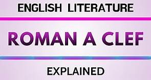 Roman A Clef in English Literature