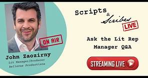 S&S LIVE (Ep 37) Manager Q&A w/ John Zaozirny of Bellevue Productions