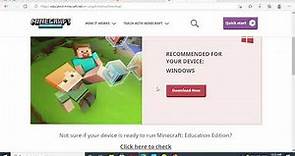 How to DOWNLOAD & INSTALL Minecraft Education Edition