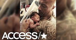 Dwayne 'The Rock' Johnson Welcomes New Baby Girl! | Access