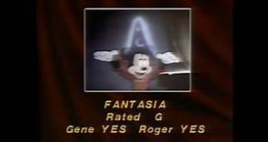 Fantasia (1982) movie review - Sneak Previews with Roger Ebert and Gene Siskel