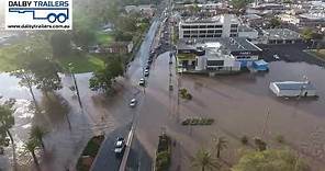 Dalby Floods 28 March 2022, 5pm, Dalby - QLD, Australia