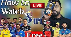 Free How to Watch IPL 2024 LIVE in Mobile FREE | IPL 2024 Free@TravelTechHari