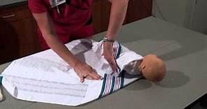 Parenting and Infant Care | How to Swaddle a Baby | Woman's Hospital | Baton Rouge, La.