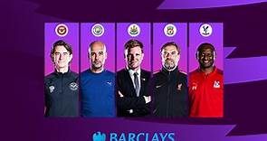 Barclays 2021/22 Manager of the Season nominees
