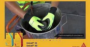 Sika® Concrete Repair Mortar Unicell® 25 and Unicell® 40