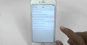 iPhone 6 Plus - How to Reset Back to Factory Settings​​​ | H2TechVideos​​​