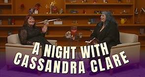 A Night with Cassandra Clare | The Virtual SWORD CATCHER Book Party
