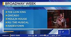 Broadway Week offers 2-for-1 tickets for 'The Lion King,' 'Chicago'