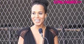Kerry Washington Delivers An Emotional Speech At Tyler Perry's Hollywood Walk Of Fame Ceremony