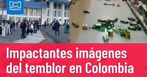Así fue el fuerte temblor que se sintió en varias partes de Colombia