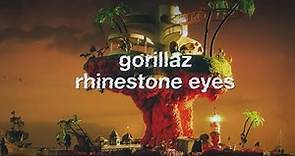 Gorillaz - Rhinestone Eyes [Spanish Lyric Video]