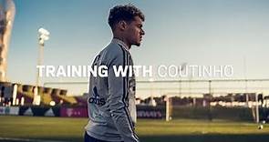 Training with Philippe Coutinho | FC Bayern