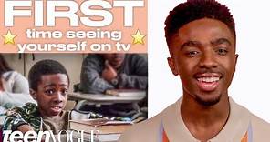 Stranger Things' Caleb McLaughlin Reveals His "First" Everything! | Teen Vogue