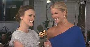 Keira Knightley on Being Pregnant at the Golden Globes: It's Very Sober!