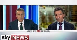 Anders Fogh Rasmussen, Former Secretary General Of NATO, Talks Russia And Syria