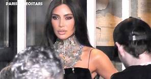 Kim Kardashian with Kris Jenner @ Paris Fashion Week 25 january 2024 show Margiela by John Galliano