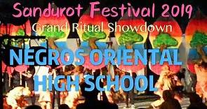 Negros Oriental High School | SANDUROT FESTIVAL 2019 Ritual Showdown Dumaguete City Pasigarbo