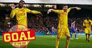 Goal of the Day: Daniel Sturridge v Crystal Palace